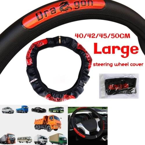 Steering Covers Large Trailer Truck Bus SUVs Car Steering Wheel Cover Universal Protection 40/42/45/50CM