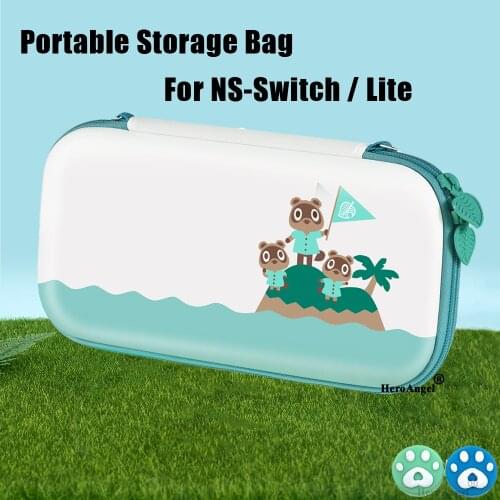 2021 AnimalCrossing Switch NS Bag Carrying Case Protective Hard Shell Pouch Cover For Nintendo Switch NX & Switch Lite Console