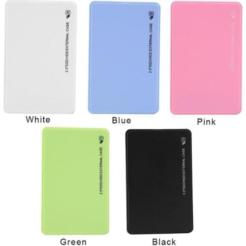 HDD Case SATA 2.5 to USB 3.0 Hard Disk Box HDD Case Enclosure 5Gbps SATA HDD SSD Mobile External Case for Notebook Desktop PC