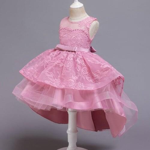 Flower Girls Dress Princess Wedding Party Dresses Children Kids Prom Ball Gown Vestidos Baby Christmas Children Clothing 3-12Y