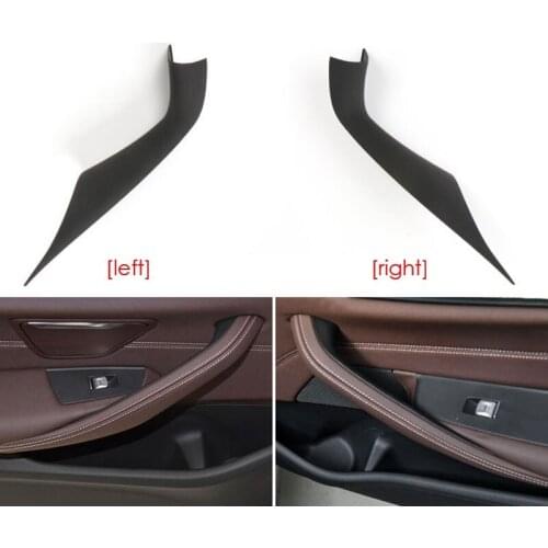For BMW 5-Series G30 G38 2018 2019 2020 Interior Door Panel Grab Handle Covers Armrest Protective Trim