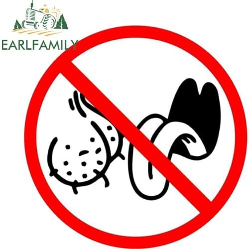 EARLFAMILY 12cm x 12cm NO BAG LICKERS Funny Hard Hat Stickers Funny Decals Auto Motorcycle Decoration Sticker Car Styling