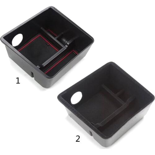 Car Central Armrest Storage Box Multi-functional Storage Box Container Tray Compatible with -Tesla 2021 Model3 Model Y