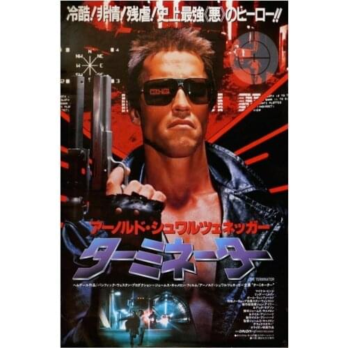 TERMINATOR JAPANESE MOVIE Art Film Print Silk Poster Home Wall Decor 24x36inch