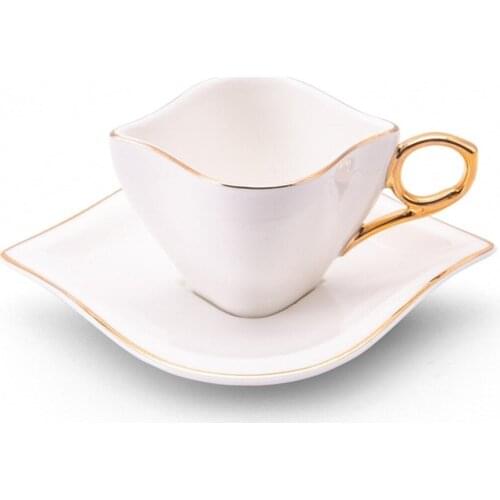 Infinite Love 2 Personality Coffee Cup Pad White Gold