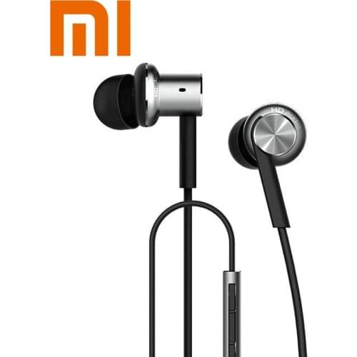 Original Xiaomi Hybrid Pro HD Earphone/Mi In-Ear Hybrid Wired Control With MIC for Xiaomi iPhone Samsung Redmi 4 4X Smartphone