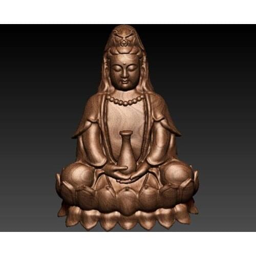 New Avalokitesvara 3D model for cnc or 3D printers in STL file format