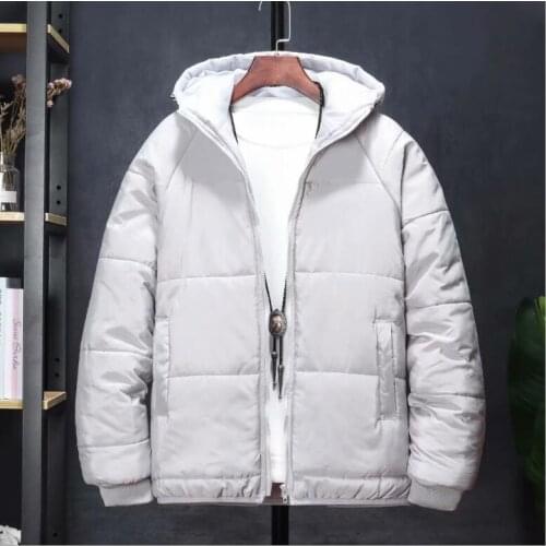 2020 New Fashion Men Winter Jacket Coat Hooded Warm Mens Winter Coat Casual Slim Fit Male Overcoat