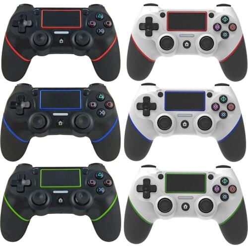 ZY Electro-World New Joystick Wireless Bluetooth Gamepad Dual Motor With Vibration 6 Axis PS4 Game Controller