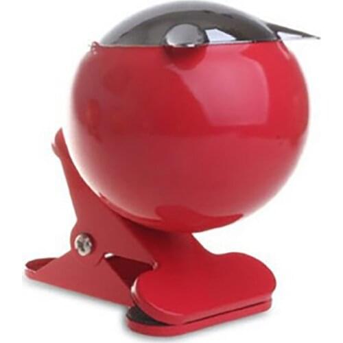 Ashtray For Clamping Ashtray With Chrome-plated Lid Fashion Metal Ashtray Belt Clip Ktv Personalized Large Ashtray With Lid