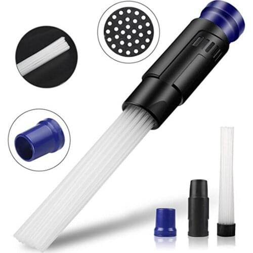 Dusty Brush Vacuum Cleaner Multifunction Straw Tube Dust Dirt Remover Brush Portable Universal Vacuum Cleaning Tool