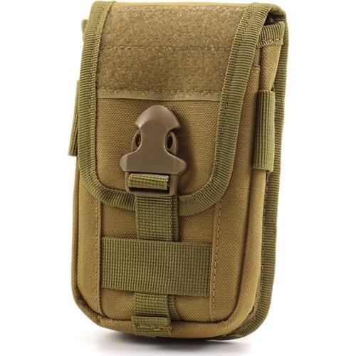 Climbing Military Bag Men Travel Tactical Bag Outdoor Molle Waist Belt Bag Waterproof Sports Small Fanny Pack Phone Pouch