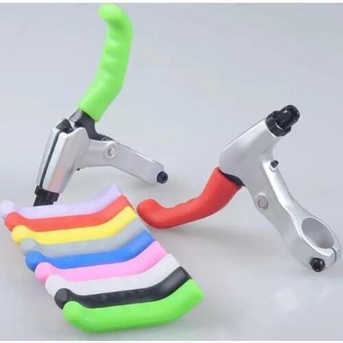Universal Silicone Gel Brake Handle Lever Cover Mountain Road Bike Cycling Protection Cover Protector Sleeve MTB Accessories