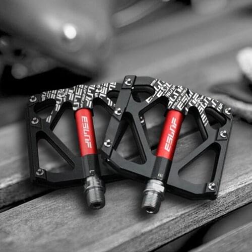 Bicycle Pedal Aluminum Alloy Pedals Bearing Anti-slip Ultralight CNC Quick Release Mountain Road Wide Platform Bike Accessories