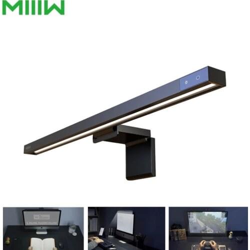 Youpin MIIIW Screenbar LED Computer PC Monitor Desk Lamp Laptop Screen Bar Hanging Light Brightness Dimming Study Reading Lamp
