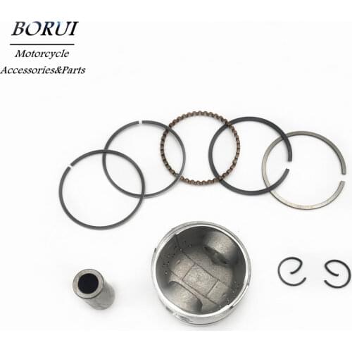 GY6 50/60/80/100/125/150cc Cylinder Kit 39mm 44mm 47mm 50mm 52.4mm 57.4mm Piston Ring Set For 4 Stroke 50cc Scooter ATV
