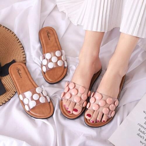 Womens Slippers 2020 Summer New Style Versitile Fashion Outer Wear Casual Sandals
