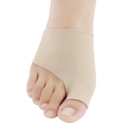 1Pair Toe Separator Hallux Valgus Bunion Corrector Orthotics Feet Bone Thumb Adjuster Correction Pedicure Sock Straightener