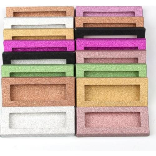 5/10/50/100pcs Eyelash Packaging Box Bulk Wholesale Custom Mink Lashes Boxes DIYflash Packaging Makeup Set Eyelashes Case Packs