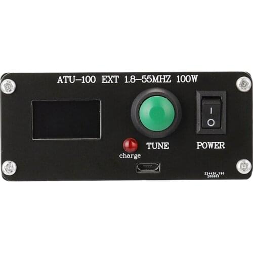 7X7 100W Shortwave Antenna Tuner For Amateur Radio ATU-100 EXT 1.8-55Mhz Automatic Antenna Tuner
