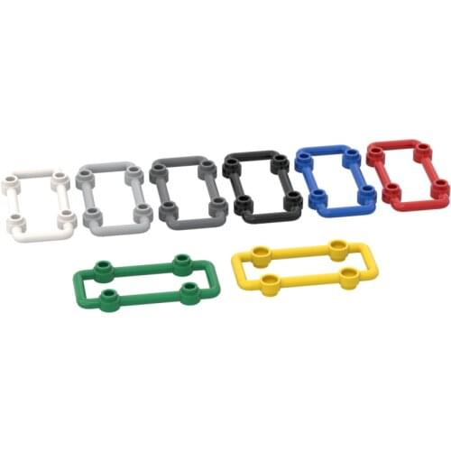 BuildMOC 23444 5.4 x 2.8 x 0.6 with 4 studs 29165 For Building Blocks Parts DIY Construction Creativ