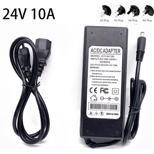 DC24V 10A LED Power Supply Switch Transformer for LED Strip Light Adapter 5050 5630 3528 LED Light