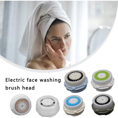 Electric Facial Cleansing Brush Head Sonic Cleansing Brush Head Washing Artifact Replacement Universal Brush Head