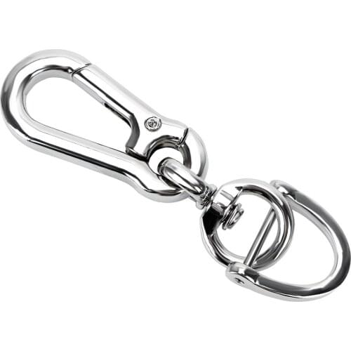 LEEPEE Carabiner Horseshoe Buckle Car Keyring Alloy Gourd Buckle Keychain Key Chain Car-styling Key Rings Auto Key Holder