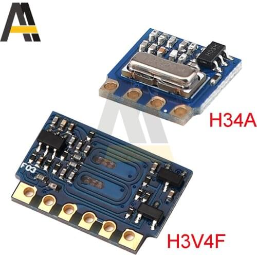 H3V4F Wireless Receiver Module H34A Wireless Transmitter Module 4.2 -12V 315/433MHz Wireless Transceiver Module for Arduino