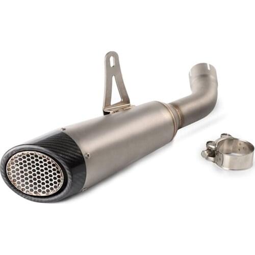 For Kawasaki Z900 Motorcycle Exhaust Tip System Muffler Silencer Middle Link Connection Pipe Slip on Z900 Full System