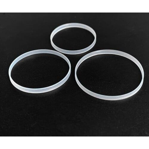 Plastic white gasket for crystal glass Internal diameter 26-35.5mm Thickness 0.4mm high 1.7mm Watch parts Watch Accessories,1pcs