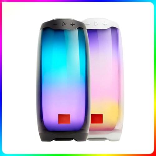 Portable Wireless Bluetooth Light Show Speaker Pulse 4 Stereo Sound LED Light Party Boost IPX7 Waterproof with Subwoofer