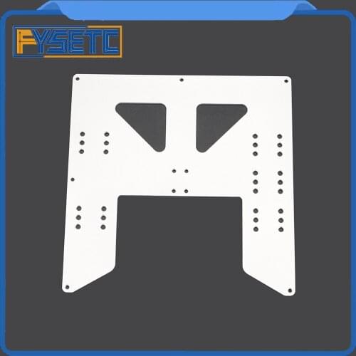 Prusa I3 Anet A8 A6 3D Printer Upgrade Y Carriage Anodized Aluminum Plate For A8 Hotbed Support For Prusa I3 Anet A8 3D Printers