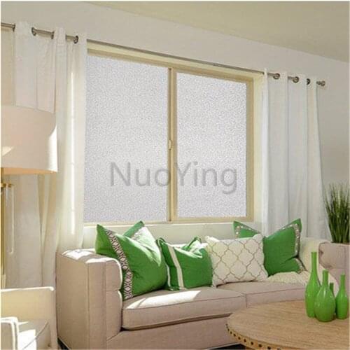 Self-adhesive Glass Sticker Window Privacy Film Frosted Static Decorative Film Anti-ultraviolet Thermal Control Window Sticker