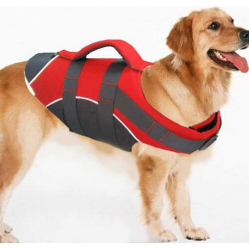 Summer Dog Safety Pet Dog Life Jacket Swimwear Puppy Dog Clothing Vest Tshirt For French Bulldog Shih Tzu