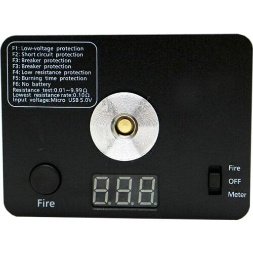 Resistance Tester 521 TAB Mini V3 Ohm Meter Multi-functional Mod with OLED Screen for Coil Rebuilding