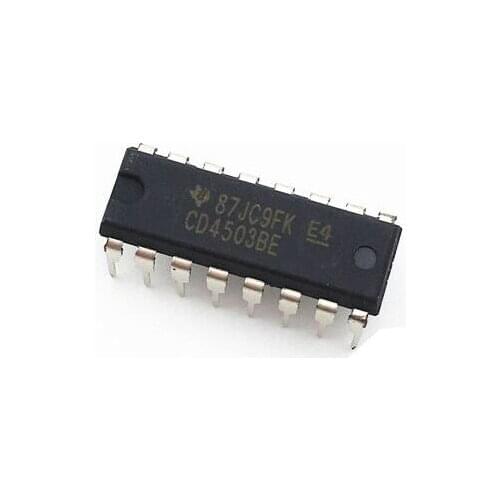 20pcs/lot DIP CD4503BE DIP-16 Logic IC HEF4503 New and Original
