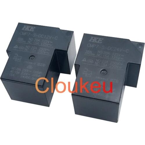 20Pcs Relay CMP7-S-DC12V 24V-C 20A 5/6pin T90