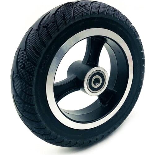 200x50 Mobility Scooter wheelchair wheels tyre 8x2" inch Solid Tire and alloy wheel hub For Gas Scooter Electric Scooter Vehicle