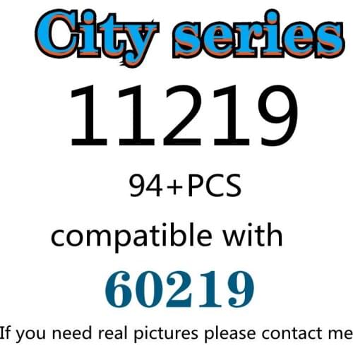 94PCS 11219 Building Block Toy City Series 60219 Assembled Building Block Childrens Toy Gifts