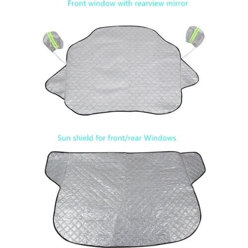 Car Covers Car Windshield Cover Dust Protectors Thickening Anti-frost Outdoor Snow Glass Block Shade Cover Auto Car Accessory