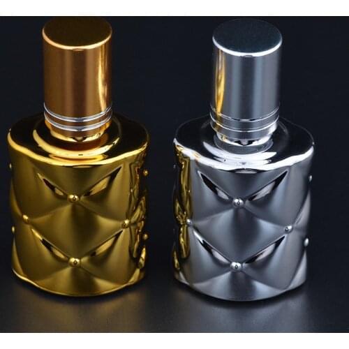 10ml UV Glass Refillable Perfume Bottle With Essential Oils Stylish Flacon Vide Cosmetique With Package F20172409