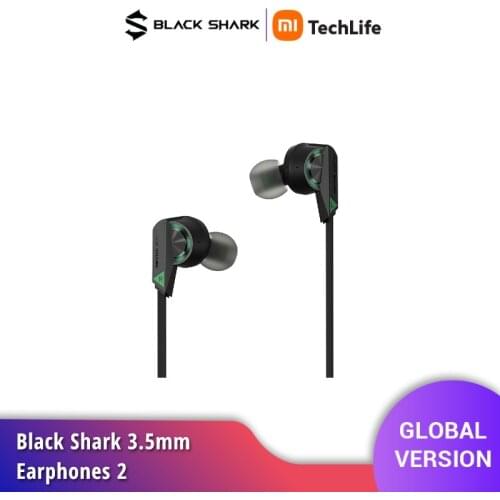 Global Version Black Shark 3.5mm Earphones 2 - Brand New | Sealed | Gaming Earphones | Earbuds | Free Shipping