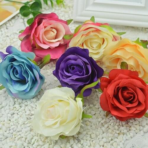 Artificial flowers Home accessories rose high simulation flower artificial flower silk flower floral living room decorative flow