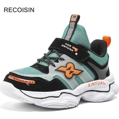 RECOISIN 2020 Summer Autumn Sneakers Children Sport Shoes For Boys Girls Shoes Chunky Sneakers Boys Soft Kids Sports Shoes