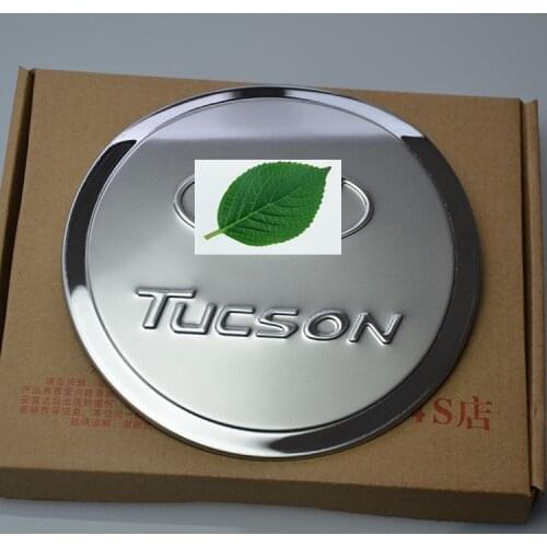 Stainless Steel Fuel Cap Tank Cover 1PC/SET Car Covers External Automobile Parts For 2009-2019 Hyundai Tucson