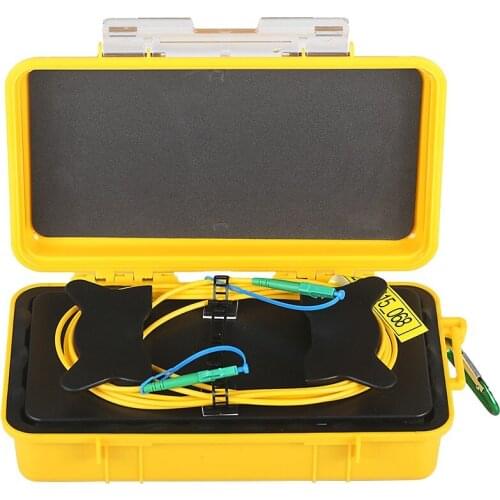 LC/APC-LC/APC OTDR Zone Eliminator,Fiber Rings ,Fiber Optic OTDR Launch Cable Box 500M 1Km 2Km Single Mode 1310/1550nm