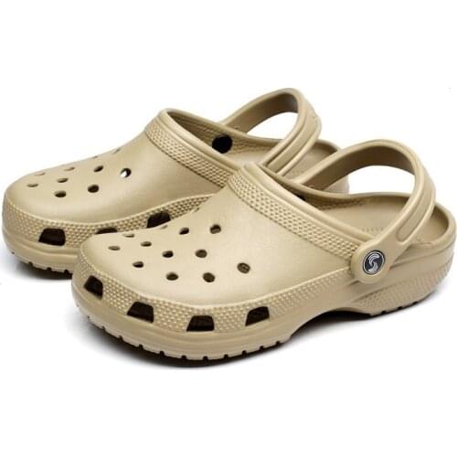 2020 Summer New Clogs Sandals Mens Beach Sandals Womens Flat Bottomed Garden Jelly Cool Shoes