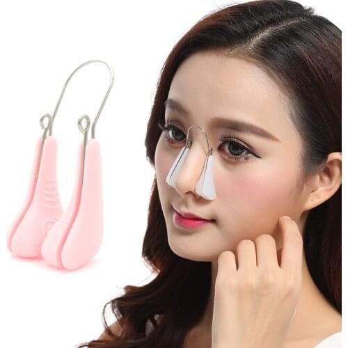 Nose Up Lifting Shaping Shaper Orthotics Clip Silicone Beauty Slimming Massager Straightening Tool Corrector Care Tall Bridge