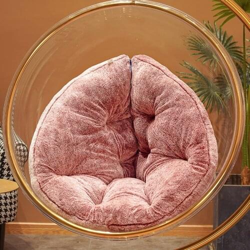 Hanging Basket Glider Cushion Backrest Integrated Cradle Rattan Chair Cushion Easy Chair Bedroom Seat Floor Butt Seat Pads